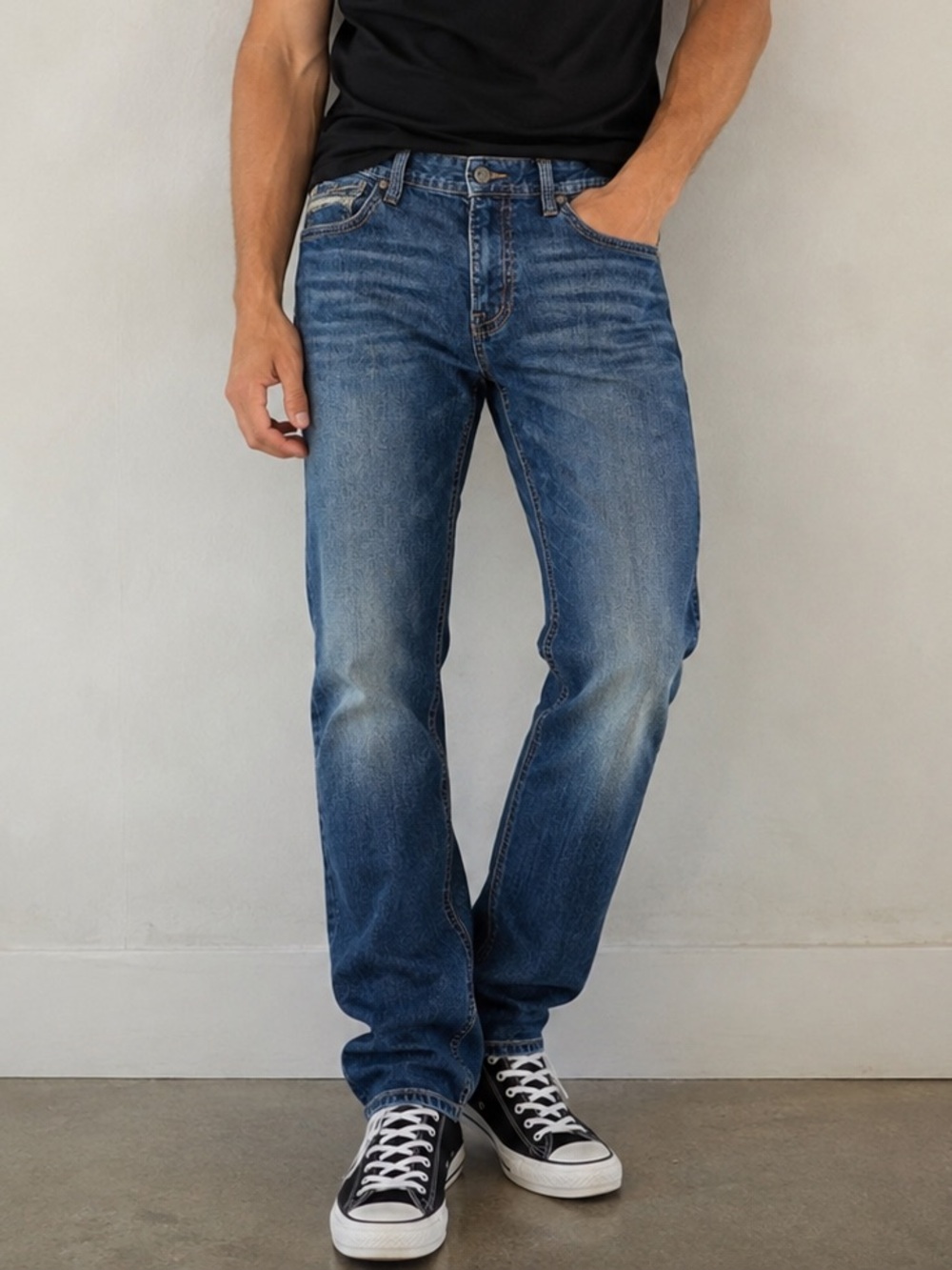 Rock & Republic Revolver Slim Straight Leg Jeans Men’s 32X34 Medium Wash Denim